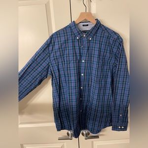 Tommy Hilfiger plaid Oxford